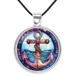 Nautical Anchor Pendant Necklace